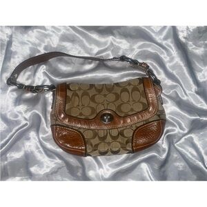 Vintage Y2K Coach Monogram Baguette Shoulder Bag | Near Deadstock | Early 2000’s